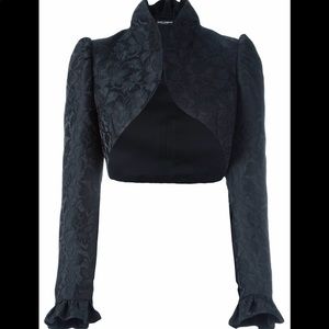 Dolce and gabbana jacquard bolero